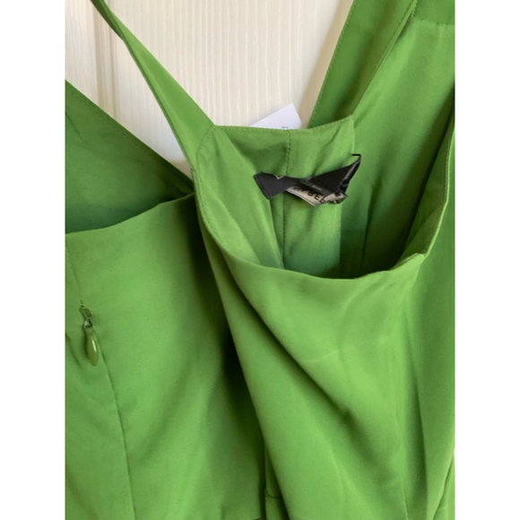 Women's PETITE Banana Republic Emerald Green Dress XS - Picture 5 of 6